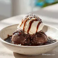 Chocolate Caramel Ice Cream Recipe for 12