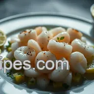 Elegant Citrus-Infused Scallop Crudo: A Fresh Taste of the Ocean