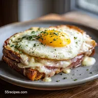Croque Madame Recipe with B&eacute;chamel Sauce | 30 Min