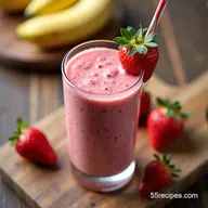 The Ultimate 5Minute Sunshine Sipper Strawberry Banana Smoothie
