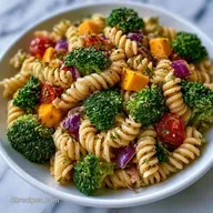 Cold Broccoli Pasta Salad: Meal Prep