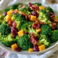 Cold Broccoli Salad Side Dish: Creamy