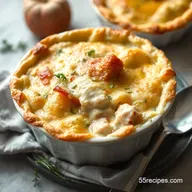 Pub-Style Pot Pie Recipe: Creamy Chicken & Root Veg!