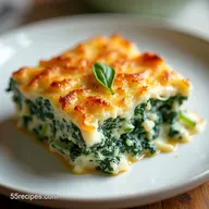 Creamy Spinach Casserole Easiest Comfort Food Ever
