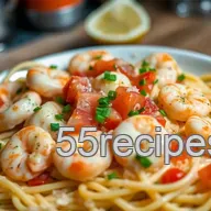 Easy & Delicious Creamy Shrimp and Pasta Recipes with Pico de Gallo Recipe
