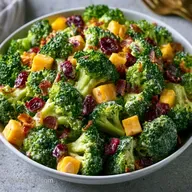 Creamy Mayo Broccoli Salad with Bacon