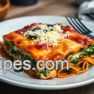 My Family's Favorite Spinach Mushroom Lasagna: Comfort in Every Bite