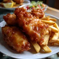 Fish and Chips: Ultra-Crispy Beer-Battered Cod Recipe