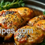 Juicy chicken thighs in oven: Crispy Herb & Garlic Recipe