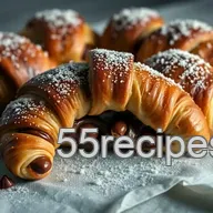 Decadent Nutella Croissants: A Chocolate Hazelnut Delight
