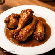 DownHome smothered turkey wings with gravy