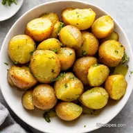 Garlic Herb Smashed Potatoes My Crispy Easy Recipe