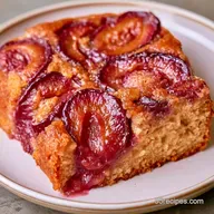 German Plum Sheet Cake with Greek Yogurt