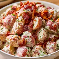 Creamy German Potato Salad Sour Cream