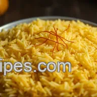 Golden Saffron Basmati Rice: A Fragrant Delight for Any Occasion