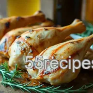 My Grandmother's Easy Grilled Chicken Drumsticks with Rosemary