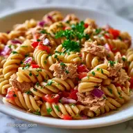 Healthy Tuna Pasta Salad for Meal Prep