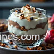 Hobnail Glassware Dessert Parfait: A Whimsical Layered Delight