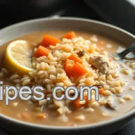Hearty Lemon Orzo Chicken Soup: A Comforting Winter Delight