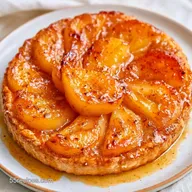 Maple Pear Tarte Tatin with Bosc Pears