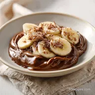 Milk Chocolate Banana Pudding: Creamy Dessert for 10 Servings