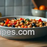 Easy & Flavorful Kitchenette Recipes: One-Pan Mediterranean Chickpea Bake