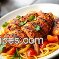 Easy & Juicy Pan-Seared Chicken: Irresistible Taco Salad - My Family's Favorite!