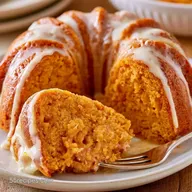 Pumpkin Spice Bundt Cake for 12 Slices