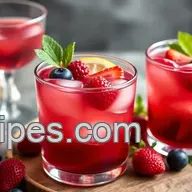 Valentine Drink: 7 Romantic Berry Kiss Cocktails