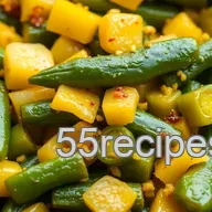 My Family's Favorite Saut&eacute;ed Okra: Zesty Yellow Curry Twist Recipe