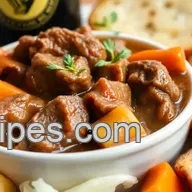 Comforting Simmered Beef Stew with Guinness Flavor: My Family's Favorite