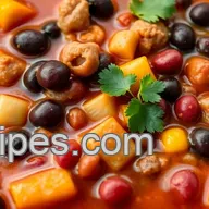 Easy Simmered Taco Soup with Flavorful Beans: A Family Favorite!