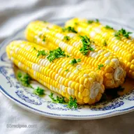 Steamed Corn on the Cob for 5 Servings