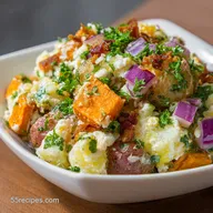 Potato Salad with Sweet Potatoes in 40 Min