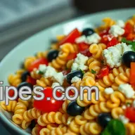 Vibrant Rotini Pasta Salad: A Colorful and Easy Summer Delight