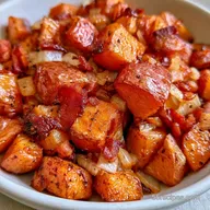 Warm German Potato Salad with Bacon