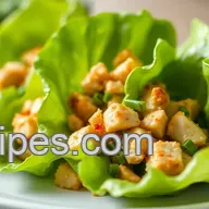 Zesty Chicken Lettuce Wraps: Quick & Easy Family Dinner!