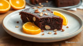 Bake Chocolate Almond Cake with Zesty Orange