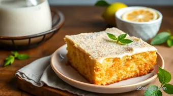 Bake Kefir Sheet Cake: Zesty & Moist Delight