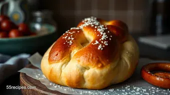 Soft & Chewy Pretzel Hot Dog Bun: The Ultimate BBQ Treat recipe card