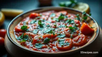 My Juicy Chimichurri Pizza Sauce with Sweet Tomatoes Recipe recipe card