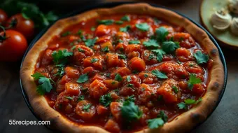 Easy & Flavorful Chimichurri Sweet Tomatoes Pizza Sauce Recipe recipe card