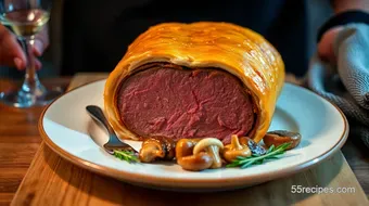 Classic Beef Wellington: A Visual Recipe for Your Next Celebration recipe card