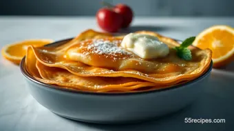 Classic Crepes Suzette Recipes: The Ultimate French Dessert Delight recipe card