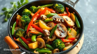 Stir Fry Pan: Easy Colorful Veggie Stir-Fry Recipe You’ll Love! recipe card