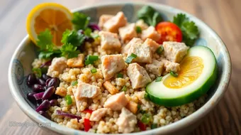 Cook Delicious Tuna Quinoa Bowl in 35 Min