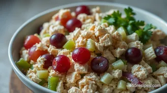 Delicious Chicken Salad Secrets: What to Eat with It! recipe card