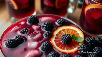 Delicious & Refreshing Blackberry Sangria Outback Steakhouse Recipe recipe card