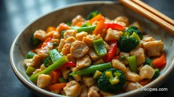 Easy Stir-Fry with Peanut Oil: My Secret Substitute for Sesame Oil recipe card