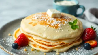 Fluffy Lactose Free Milk Powder Pancakes: The Ultimate Easy Recipe! recipe card